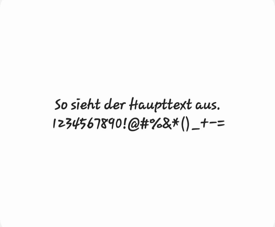 Schriftart Jazz Text in Schriftart Jazz