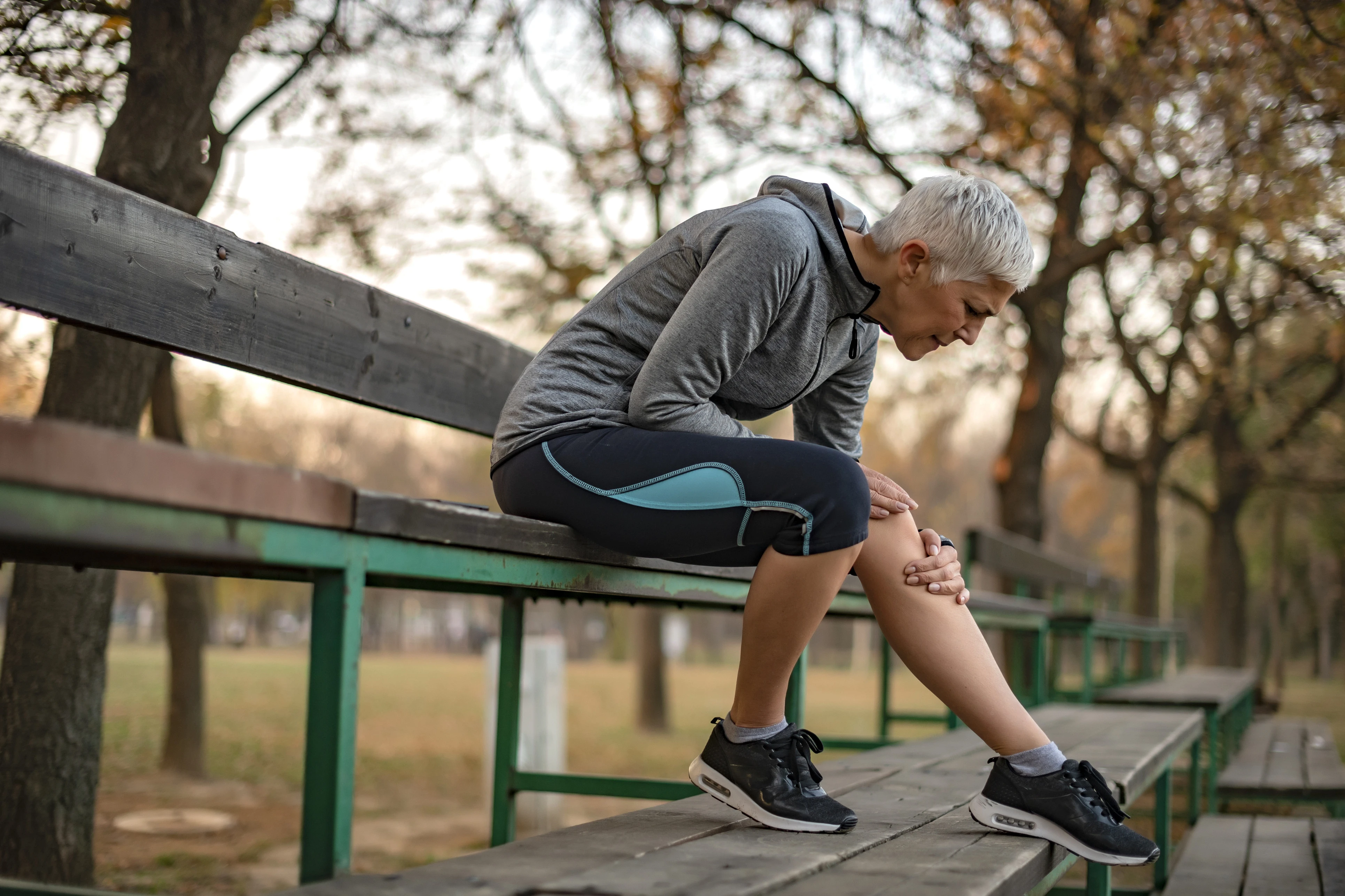 Bewegung als Medikament Schmerzen beim Joggen