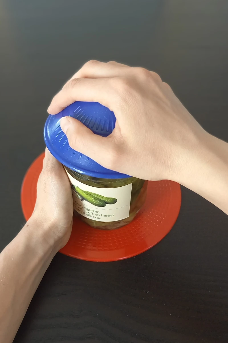 Antirutsch Öffner Antirutsch Glas Öffner Hilfe