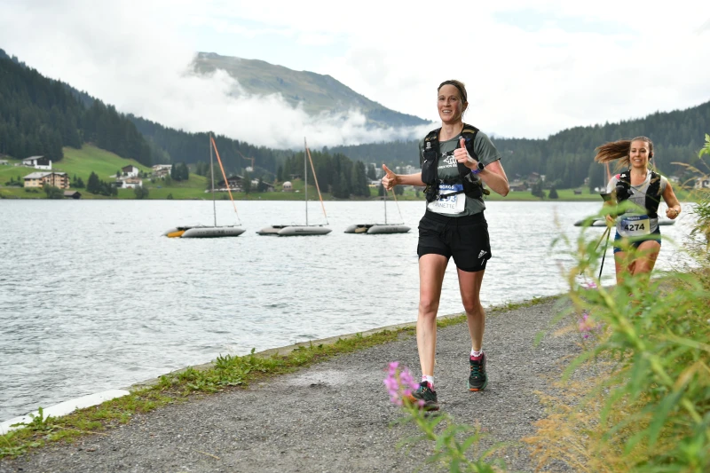Das Trailrunning ist Annette Vogts grosse Leidenschaft. Das Trailrunning ist Annette Vogts grosse Leidenschaft.