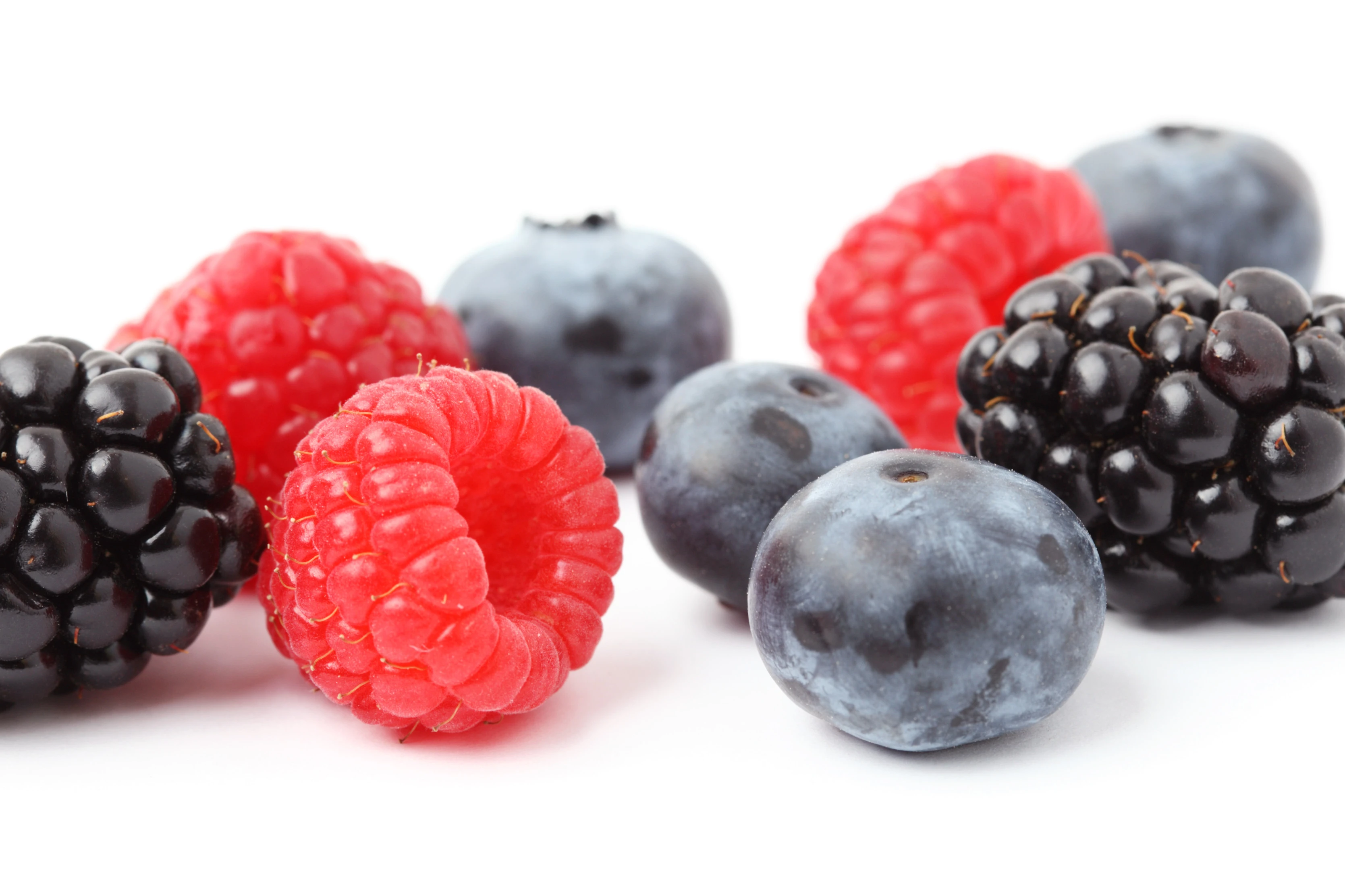 Gemischte gesunde Beeren